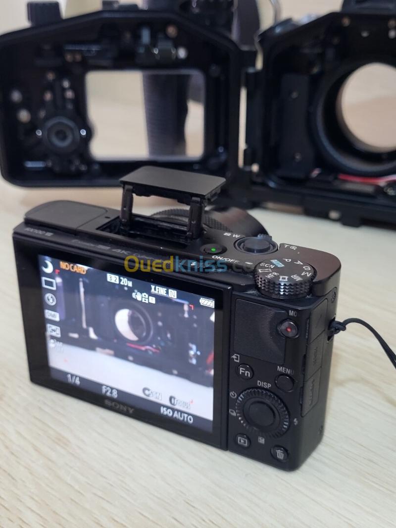 Caisson Sous-marin étanche Nauticam RX100 VII / 7 pack pro + Sony RX100 VII vidéos UHD 4K 30/24 65