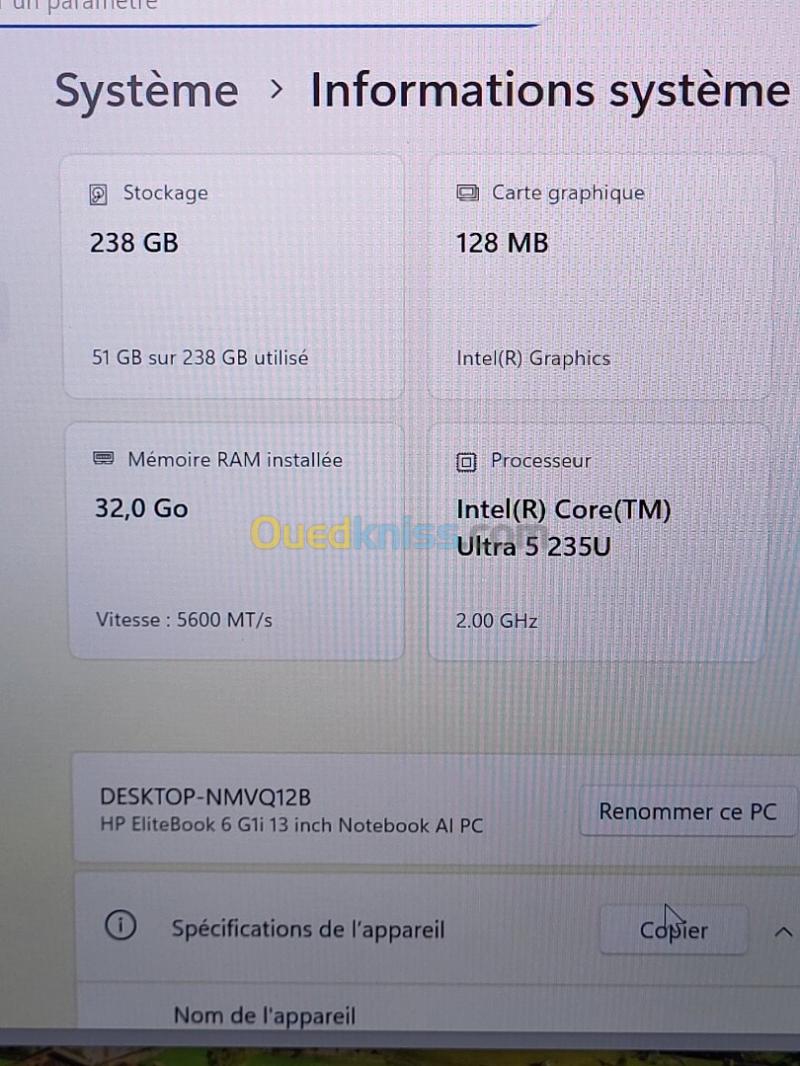 HP EliteBook 6 G1i 13'' NoteBook AI PC | INTEL CORE Ultra 5 225U | 32GB RAM | 256 NVMe | 53