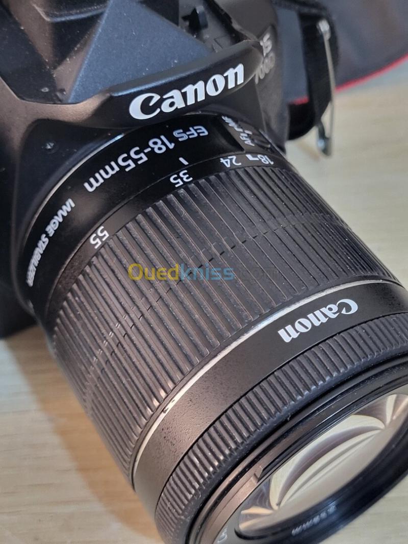 Canon EOS 700D Appareil photo Reflex SLR 18 MP CMOS 5184 x 3456 pixels + Objectif Canon EF-S 18-55mm f/3.5-5.6 IS STM f/3.5-5.6 41