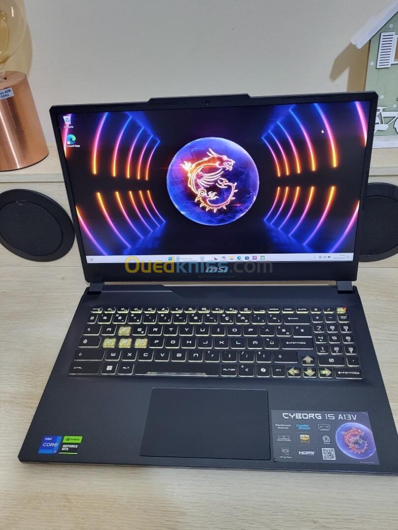 GAMING MSI Cyborg 144 Hz | CORE i7-13620H | NVIDIA RTX 4060 8GB | 512GB SSD | 16GB RAM | 8