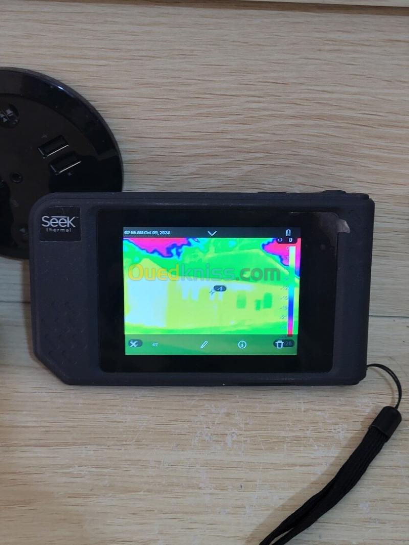 Seek Thermal Shot Thermocaméra de Poche Professionnelle avec capteur 206 x 156 Points - Wi-Fi 4