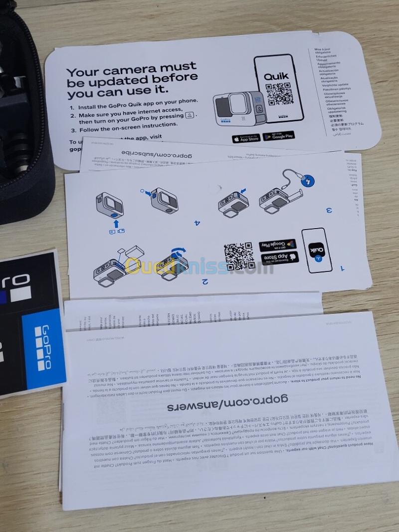 GoPro HERO12 Black - Caméra daction étanche - Ultra HD 5.3K60 Photos 27MP - HDR - stabilisation 10