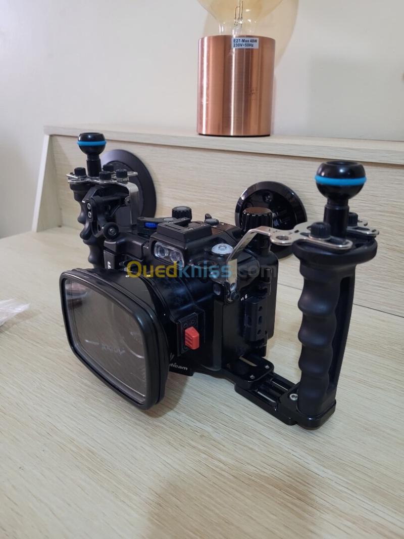 Caisson Sous-marin étanche Nauticam RX100 VII / 7 pack pro + Sony RX100 VII vidéos UHD 4K 30/24 11