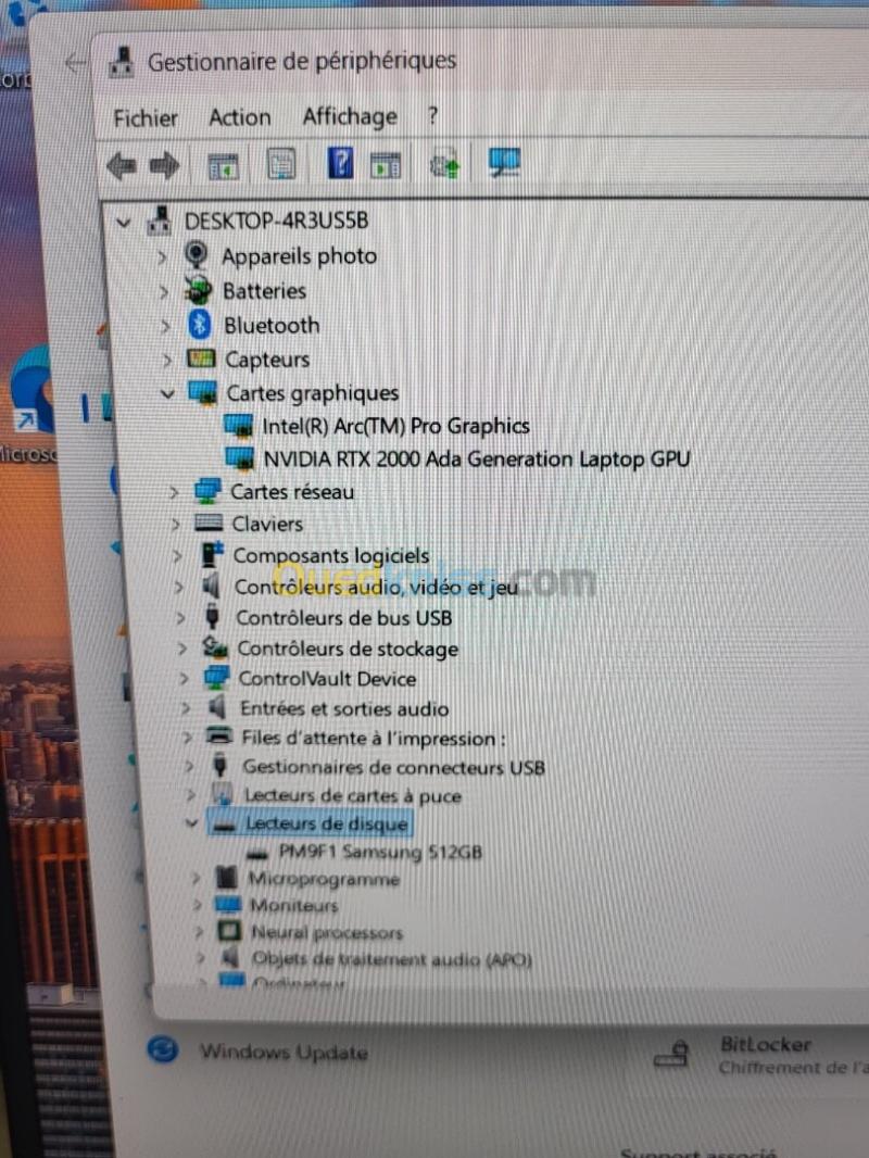 DELL PRECISION 5690 | CORE Ultra 7-165H | RTX 2000 ADA 8GB | 1To SSD | 32GB RAM 27