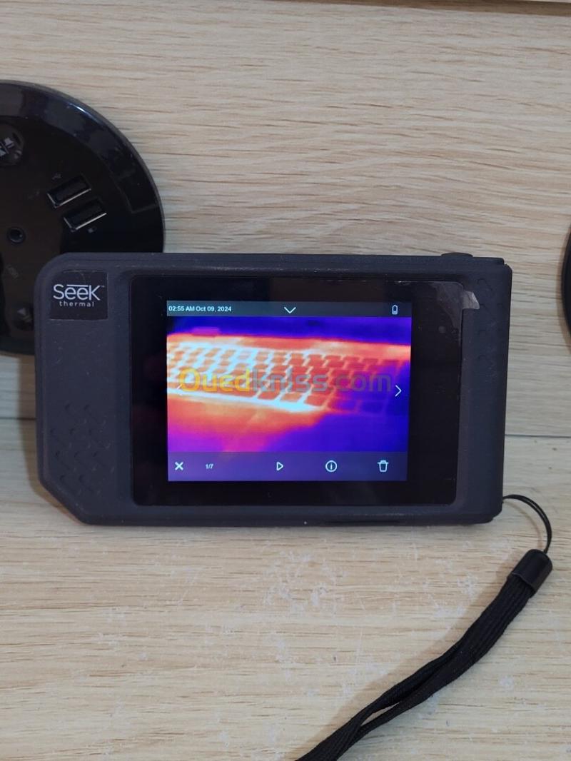 Seek Thermal Shot Thermocaméra de Poche Professionnelle avec capteur 206 x 156 Points - Wi-Fi 7
