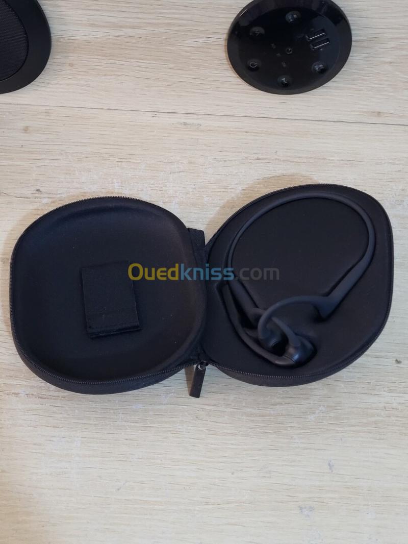 SHOKZ OpenComm2 2025 Upgrade Conduction osseuse, écouteurs Bluetooth Oreilles Libres avec Micro Anti-Bruit, écouteurs sans Fil pour Le Travail et Les appels, 16 Heures d'autonomie,Signet 4