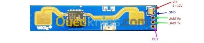 HLK-LD2410 Module Arduino Radar Intelligent De Détection De Présence Humaine, 24GHz FMCW 5