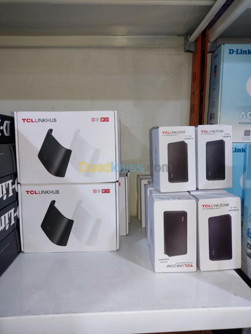 Modem 4G LTE TCL avec Batterie  MODEM ROUTER POINT D'ACCES D-LINK TP-LINK CPU EXTERIEUR 2