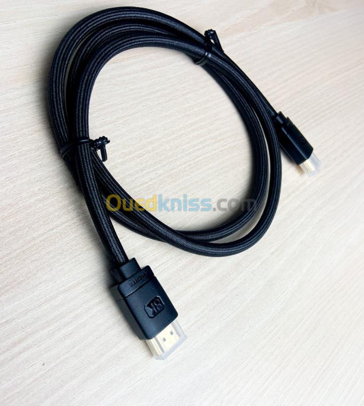  CABLE HDMI 8K Baseus high definition   version : 2.1