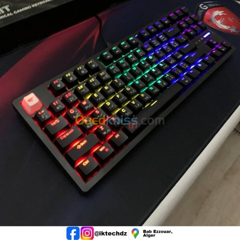 Clavier mécanique Gamer Blue Switch Havit KB892L 2