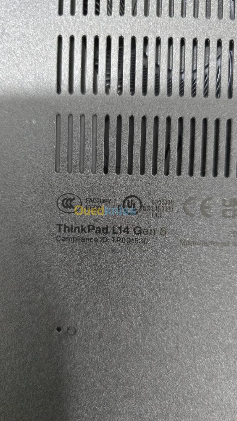 Lenovo ThinkPad L14 Gen 6 | Ryzen 5 PRO 215, 16Gb 512Gb SSD - NEUF JAMAIS UTILISE