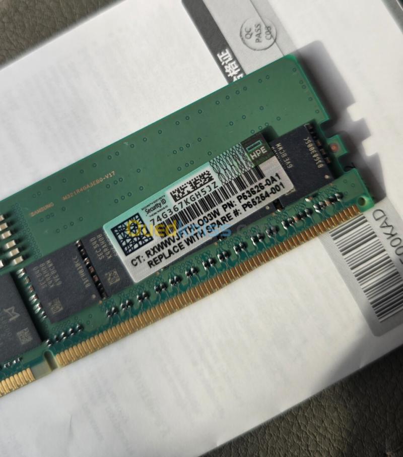 RAM pour Serveur DDR5 ECC RDIMM 32GB | Sk hynix et Samsung 3