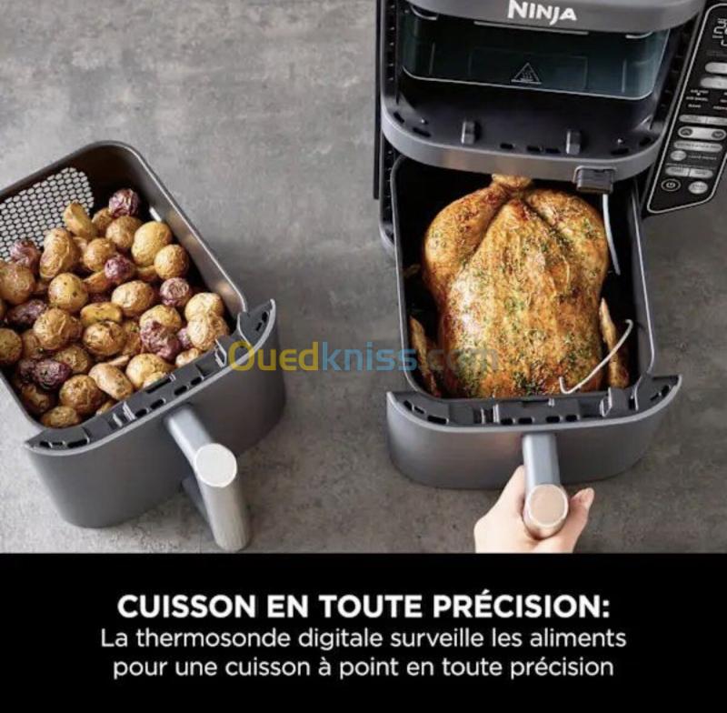 Ninja Double Stack XL Air Fryer Friteuse nouveau model avec Thermosonde SmartCook 9,5 L SL451EU 6