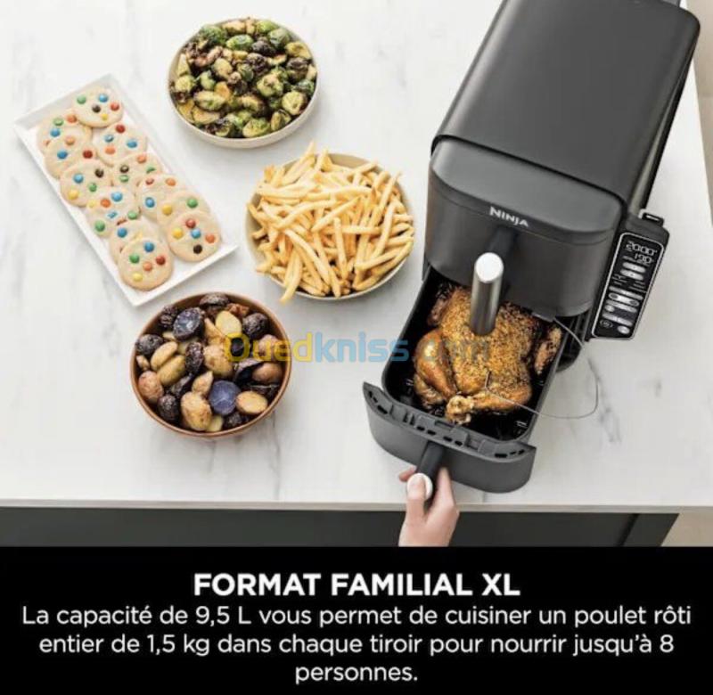 Ninja Double Stack XL Air Fryer Friteuse nouveau model avec Thermosonde SmartCook 9,5 L SL451EU 5