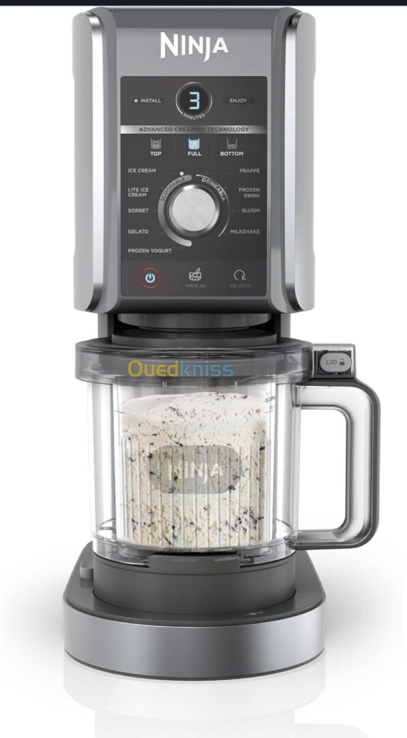 Ninja CREAMi Deluxe Machine à Glaces à l'italienne 2