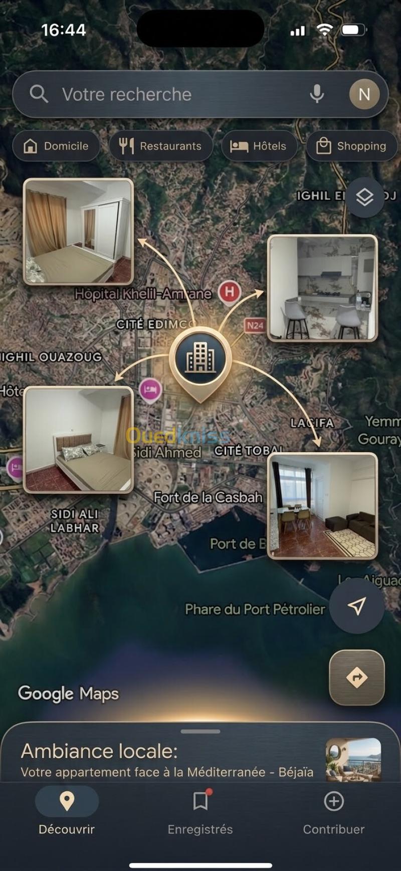 Location Appartement F3 Béjaïa Bejaia