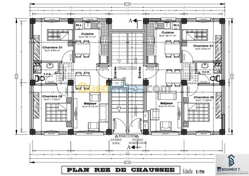 Vente Appartement F3 Tizi Ouzou Tigzirt 6