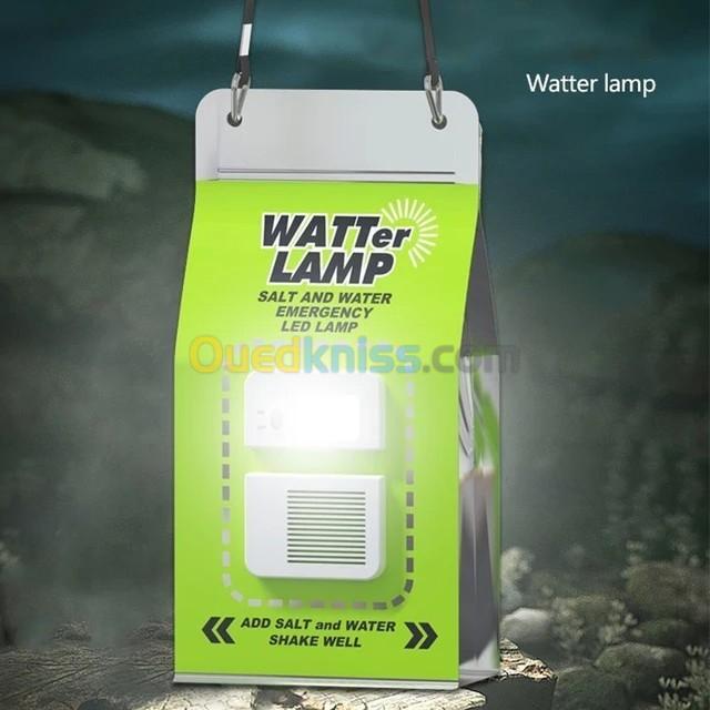  Water lamp LED مصباح بالماء و الملح و نتا نورت الدنيا 