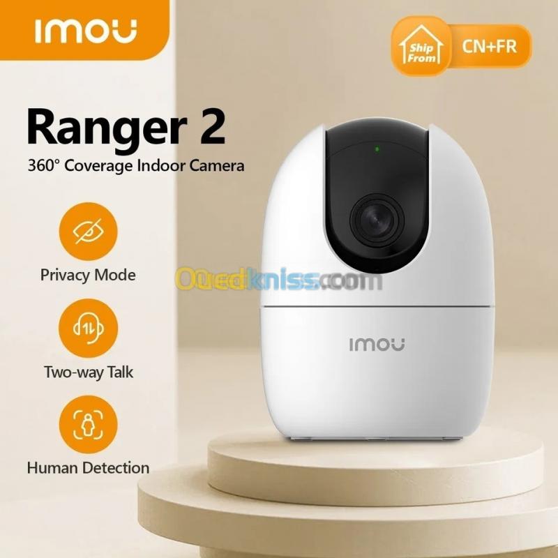 Caméra de surveillance Imou Ranger 2C Caméra de sécurité IP 1920 x1080-  smart caméra - الجزائر
