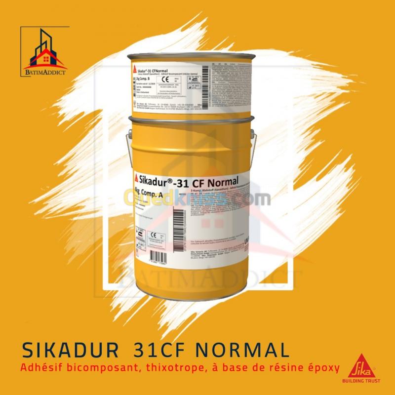  Sikadur®-31 CF Normal COLLE ÉPOXYDIQUE MULTI USAGES, À 2 COMPOSANTS 5KG