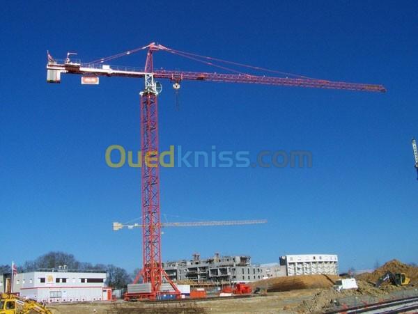 Montage et démontage de grue à tour