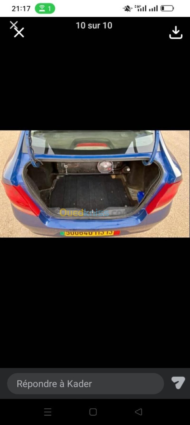 Chevrolet Sail 4 portes 2013 Sail 4 portes 8