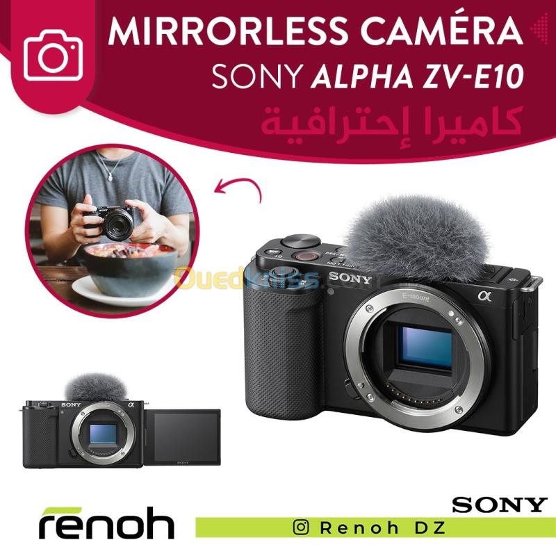 Caméra Mirrorless SONY ALPHA ZV-E10 2