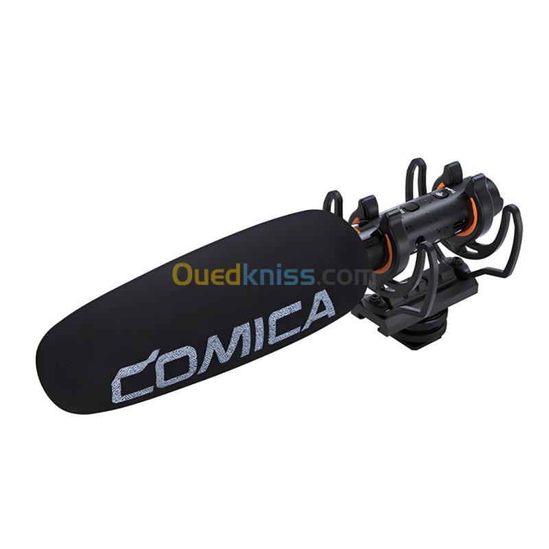 Microphone Shotgun (Boom) COMICA VM40 COMBO ( RX+TX+TX / Peut Utiliser En Sans-Fil Ou Filaire ) 9