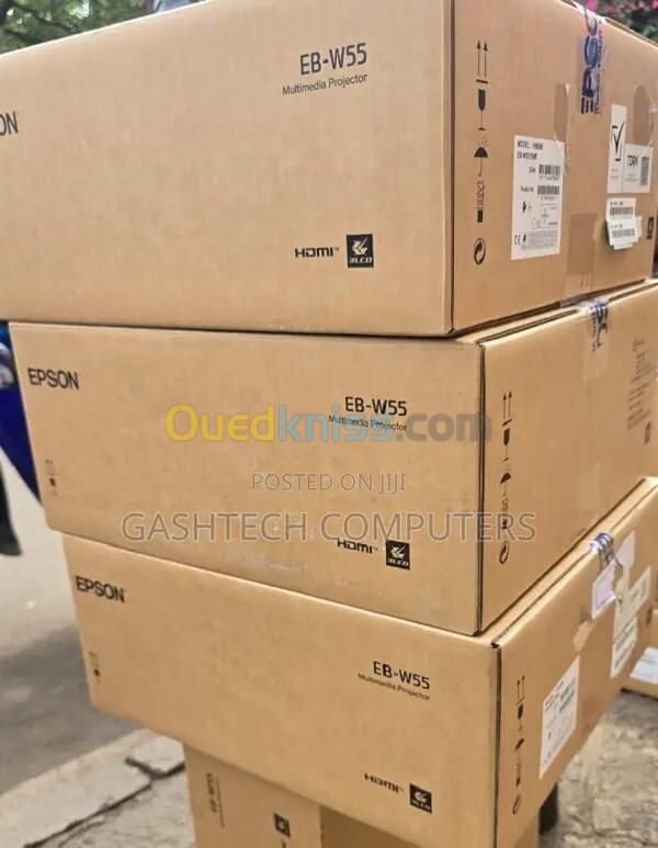 VIDEO PROJECTEUR EPSON EB W55 - 4000 LUMENS - wifi intégrée