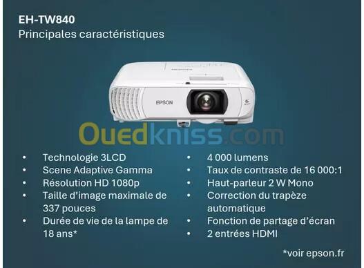 DATA SHOW EPSON EH TW - 840