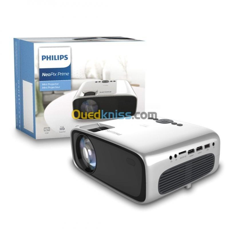  DATASHOW Philips npx 440 Res prise en charge : 1 920x1 080 / Port : HDMI/USB/ microSD / VGA / Audio