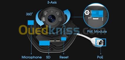 Caméra de surveillance MILESIGHT 3