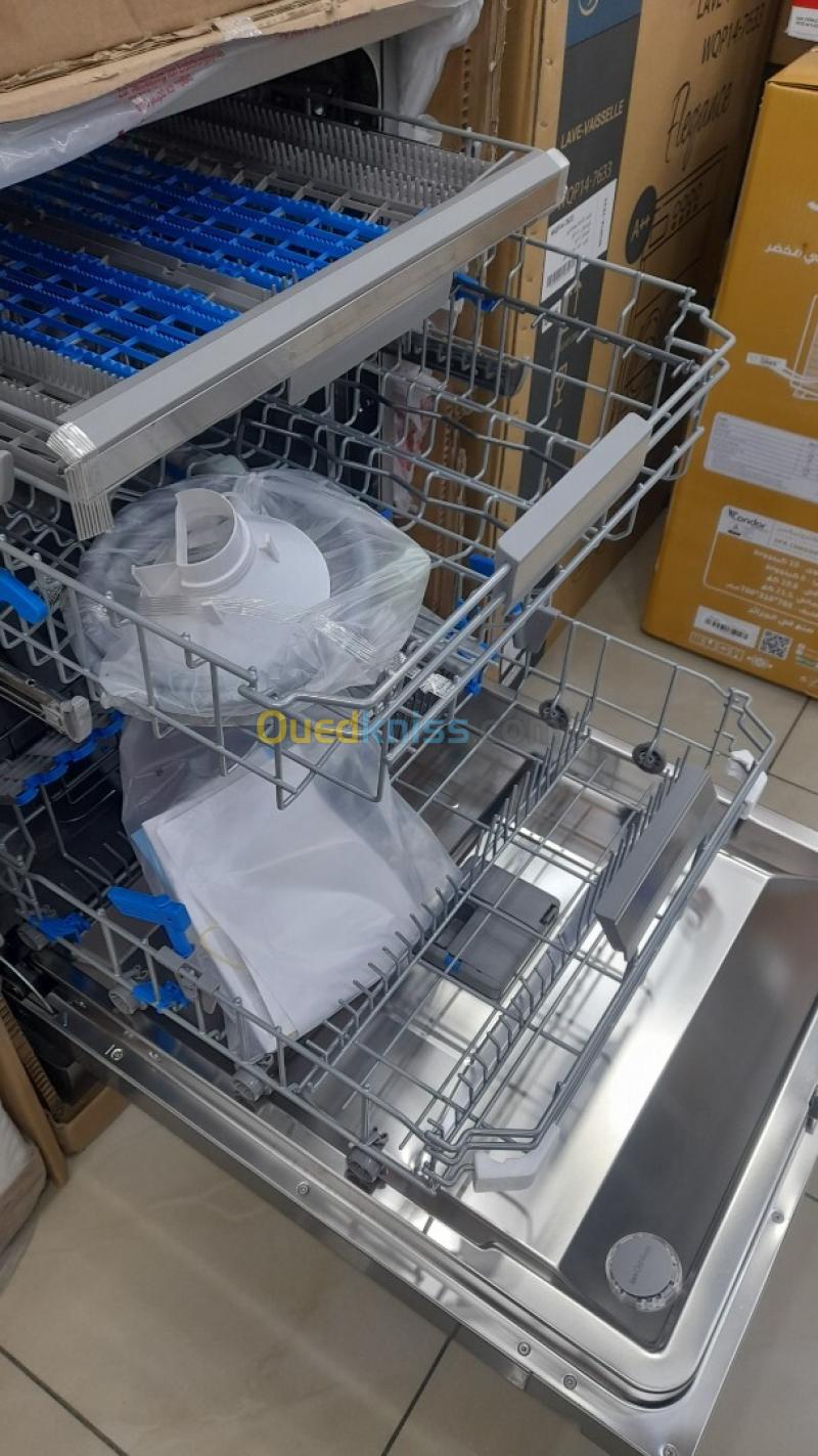 Promotion lave vaisselle midea 15 couverts inox 3 tiroirs 2