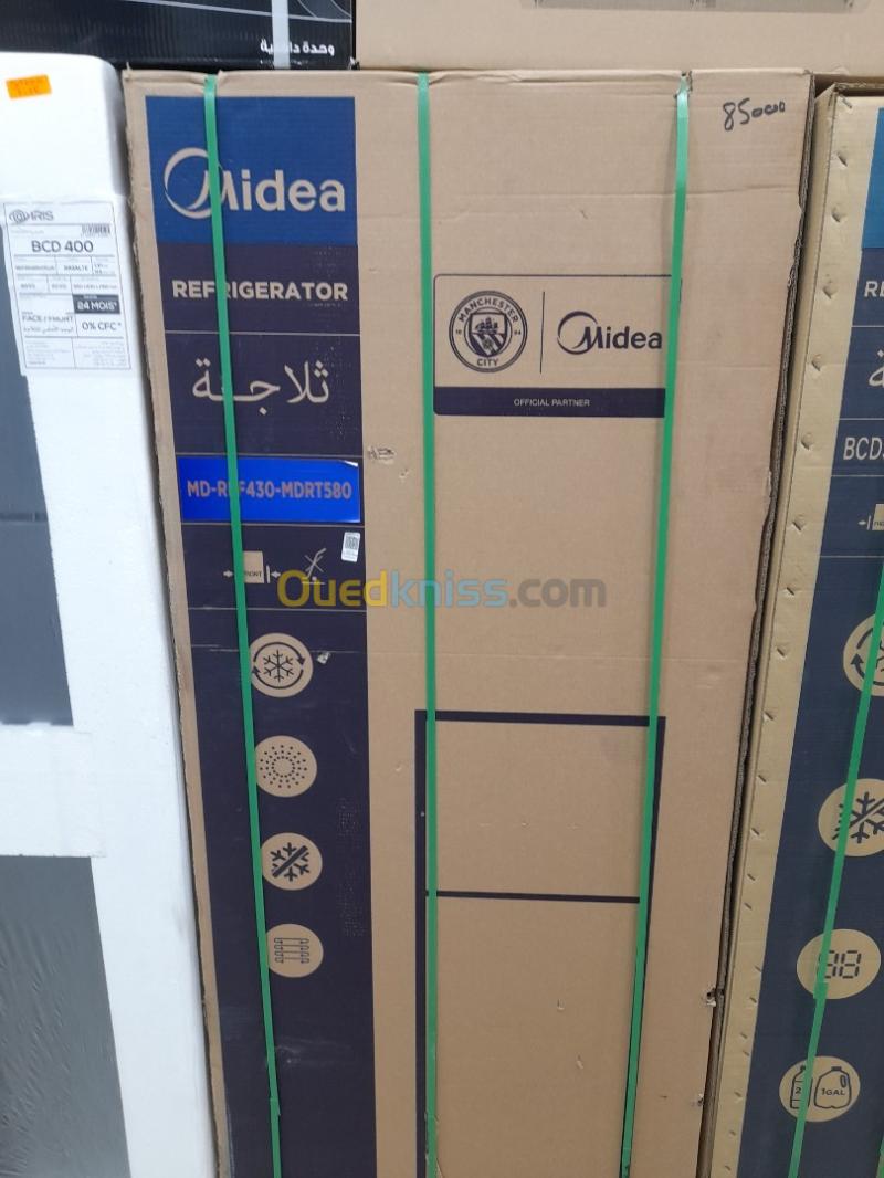Promotion réfrigérateur midea 580 no frost inox 3