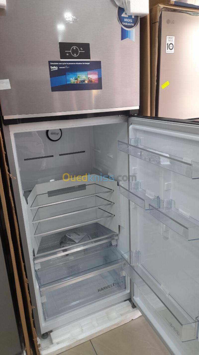 Promotion réfrigérateur beko 560l inox no frost  2