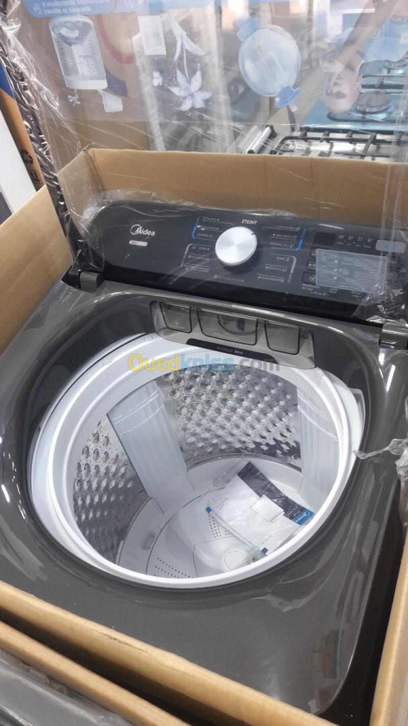 Promotion machine a laver midea 16kg automatique top  4