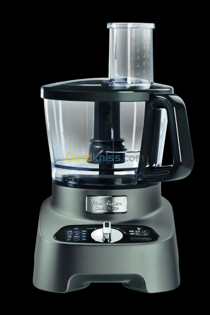 MOULINEX DoubleForce Robot multifonctions 10 accessoires 31 fonctions 1000w 3L 6 vitesses 9