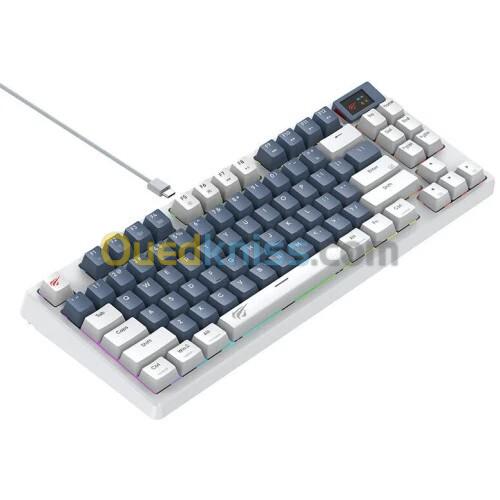 CLAVIER HAVIT MECANIQUE KB884L RED SWITCH SCREEN 4