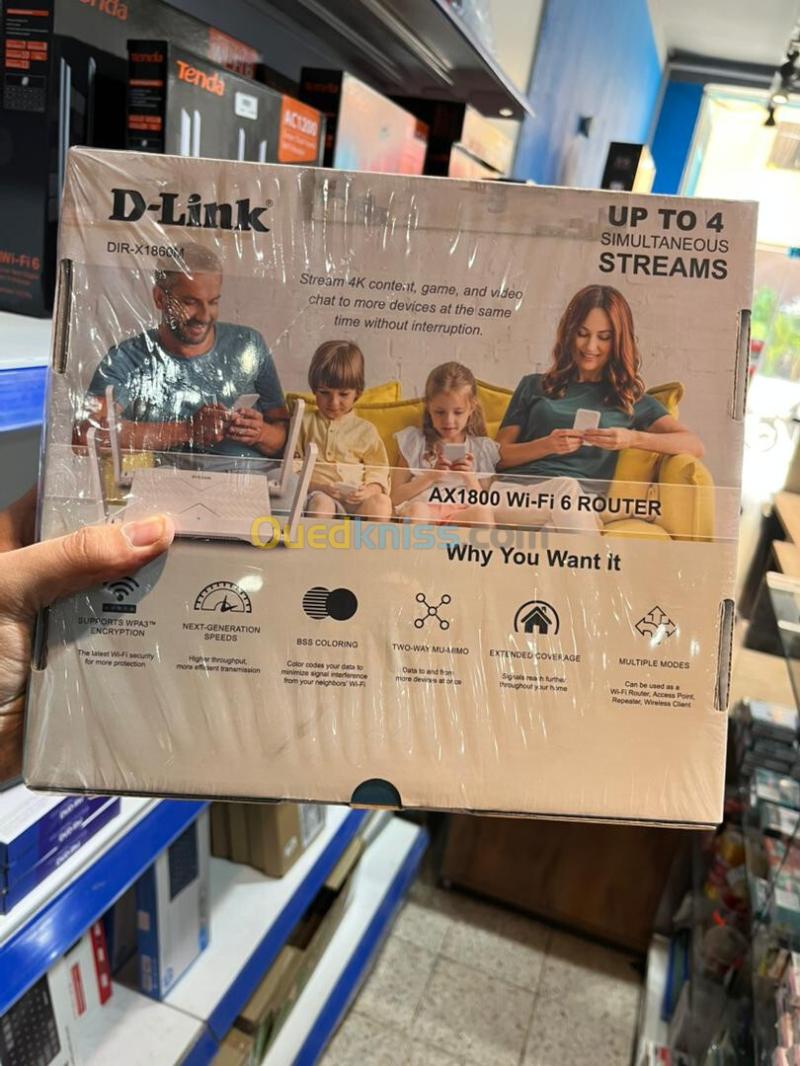 D-Link X1860M - Routeur Wi-Fi 6 AX1800 2