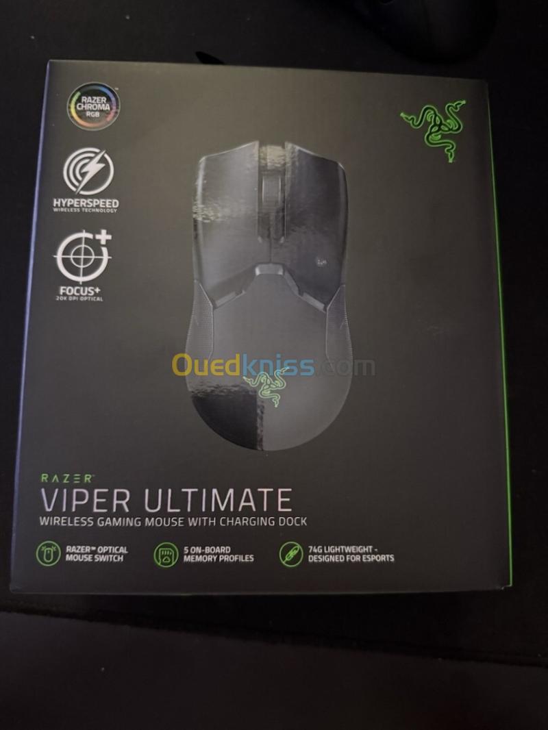 Souris Razer viper ultimate with charging dock original 4