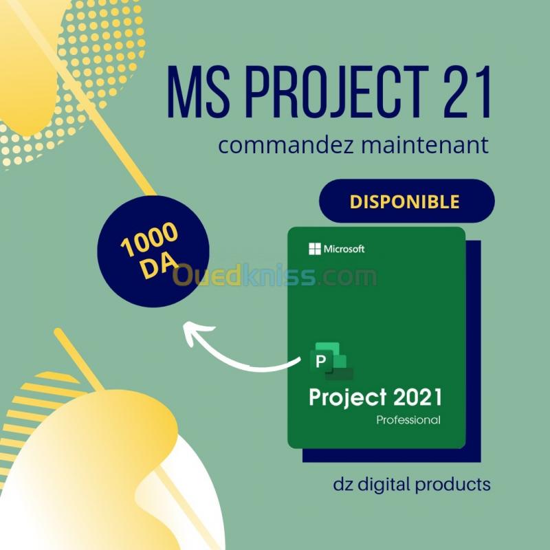  Licence MS Project 2021
