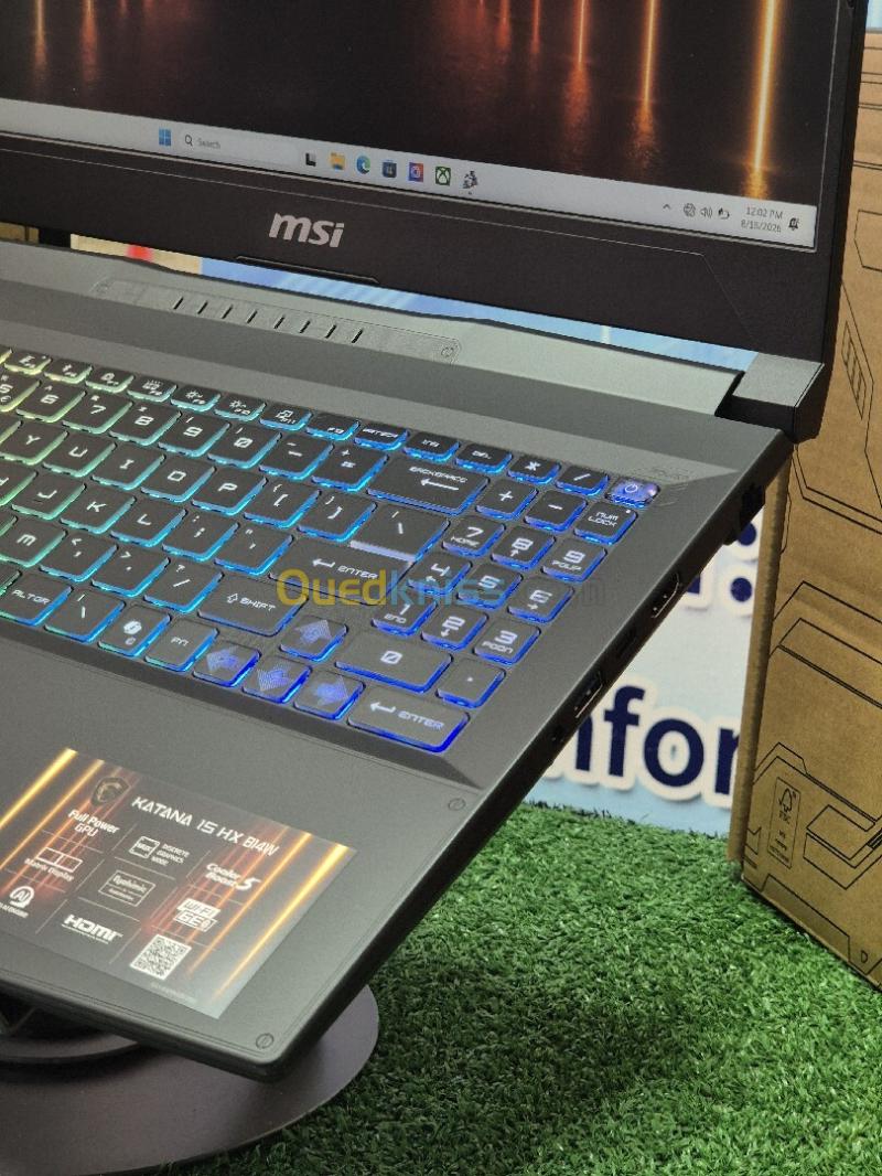 MSI KATANA 15HX B14WEK / I7 14650HX / RTX 5050 8GB GDDR7 / 16GB DDR5 / 512GB SSD NVME / 15.6" FHD IPS 144HZ 2