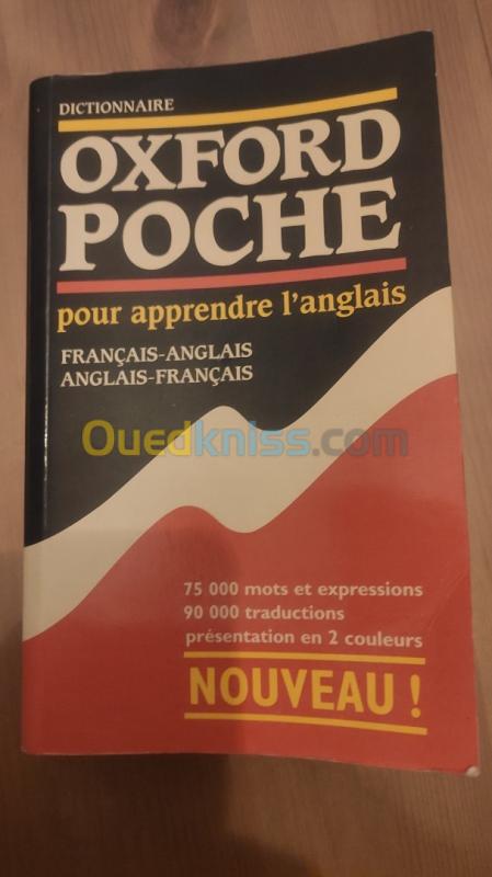  Dictionnaire Anglais-Français Oxford poche