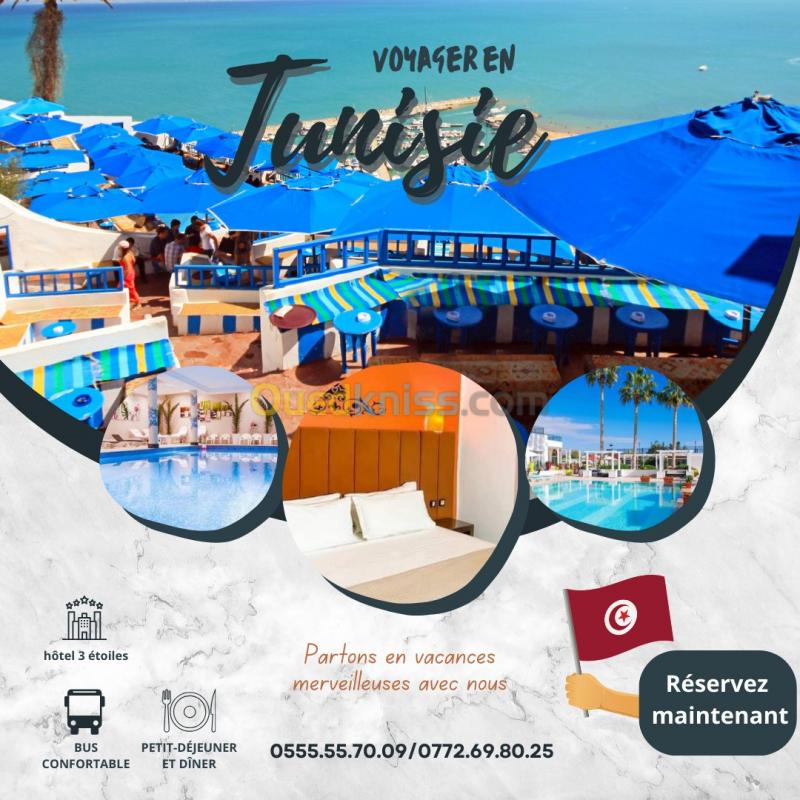  Évadez-vous en Tunisie - Séjour Inoubliable à LA PLAYA Hammamet 