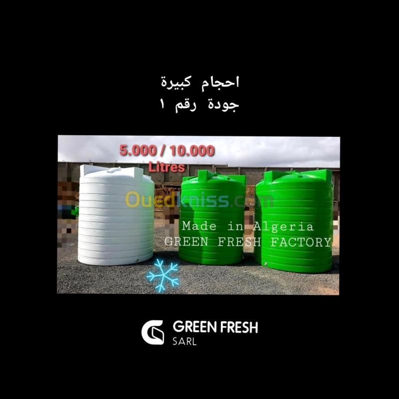  Citerne plastique Grands Volumes - Citernes alimentaires - USINE GREEN FRESH