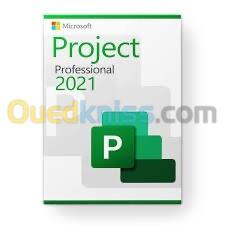 licence Microsoft Project Professionnel 2021 1 PC (Windows) | authentique et à vie
