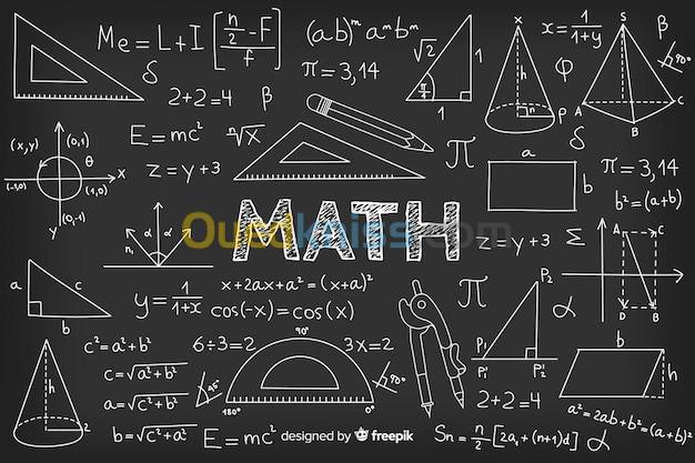  تدريس دروس خصوصية في الرياضيات للمقبلين على شهادة التعليم المتوسط 