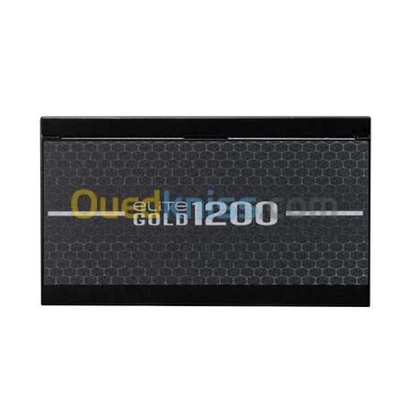 COOLER MASTER ELITE GOLD 1200W - ALIMENTATION PC 1200W - 80 PLUS GOLD - ATX 3.1 - PCIe 5.1 - FULL MODULAIRE - 12V-2x6 - VENTILATEUR FDB 5