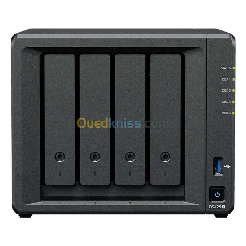 SYNOLOGY DiskStation DS425+ Serveur NAS 4 baies - 2 Go de RAM DDR4 - Intel Celeron J4125 sans disque 3