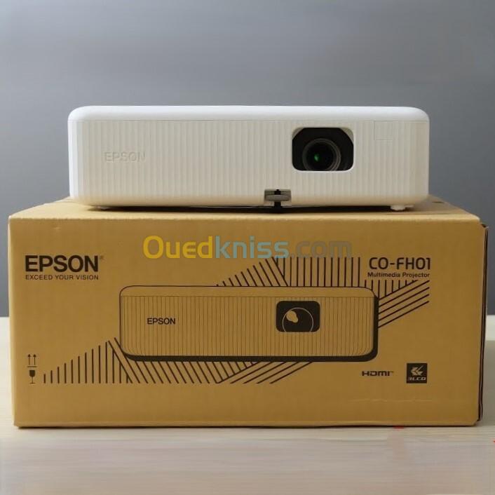 EPSON CO-FH01 - VIDÉOPROJECTEUR FHD - 3000 LUMENS - 3 LCD - JUSQU'À 30"- 12 000H - HDMI - SPEAKERS 2